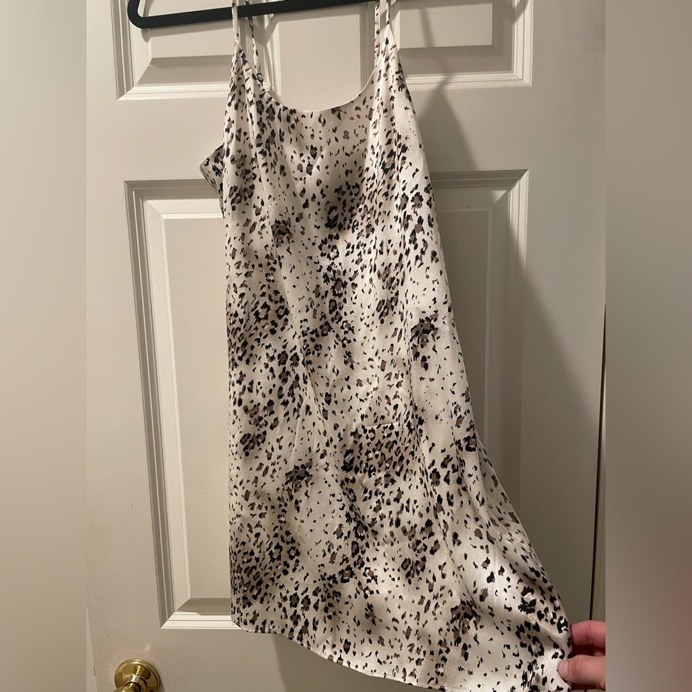Alice + Olivia Silk mini dress